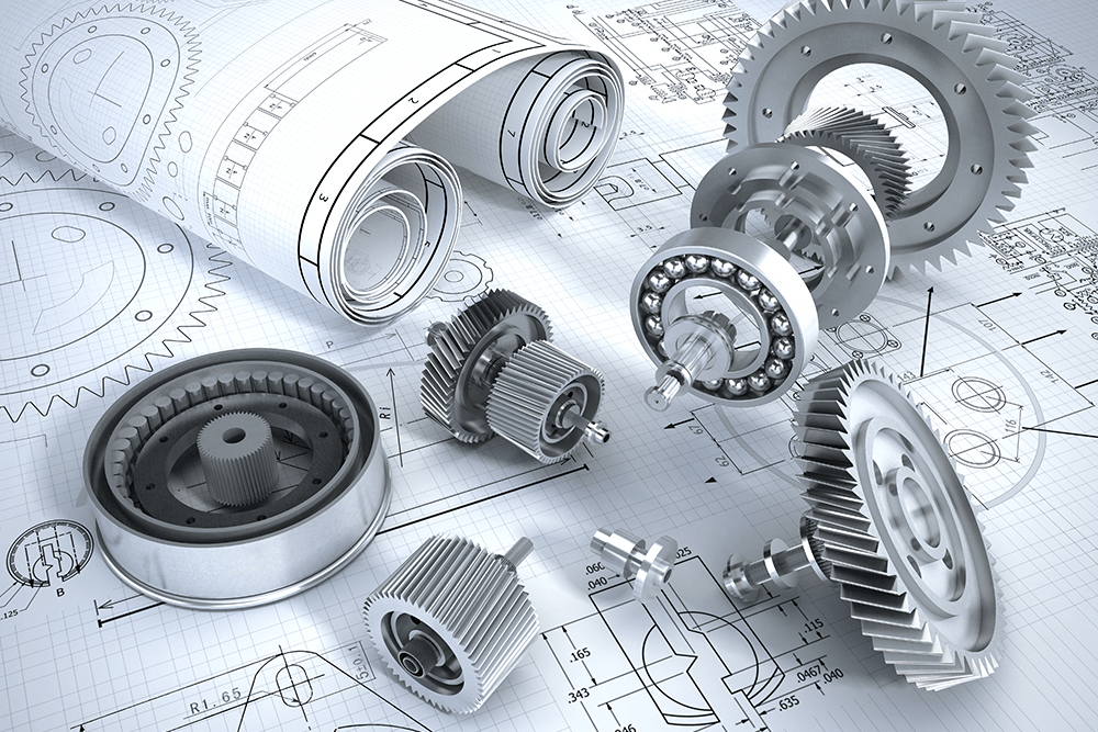 Engineering consultancy — mechanical components and technical drawings